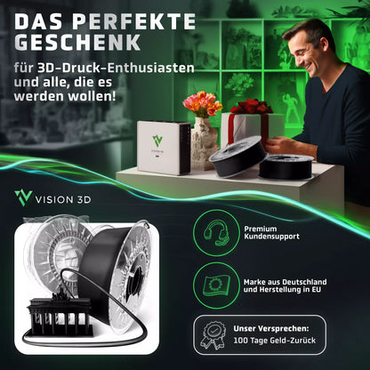 Vision 3D® PLA Dark Black